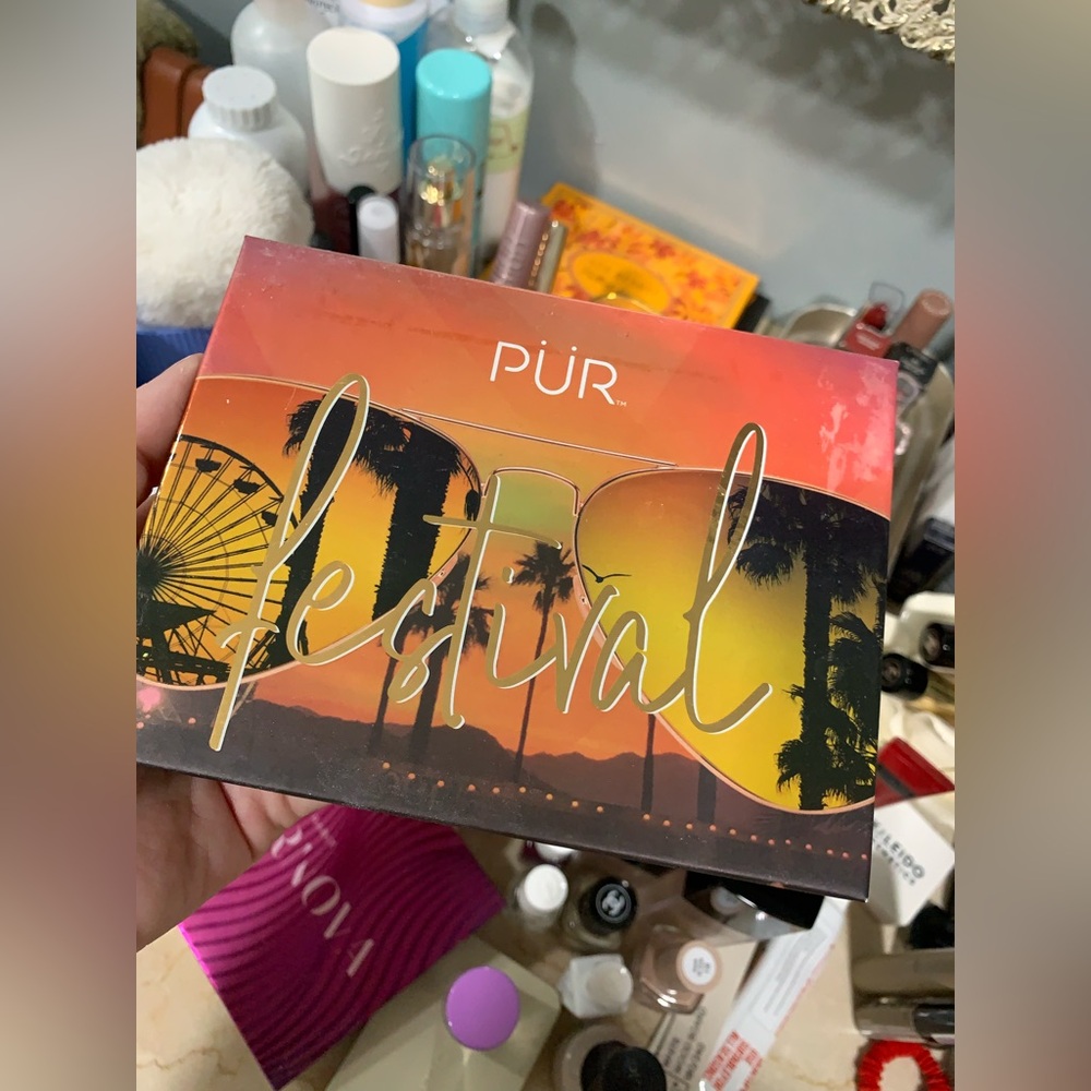 PÜR Festival Eyeshadow Palette - Sunset Gradient